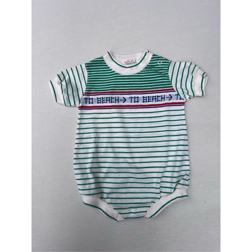 Health-Tex Baby Bodysuit vintage  size 12 months